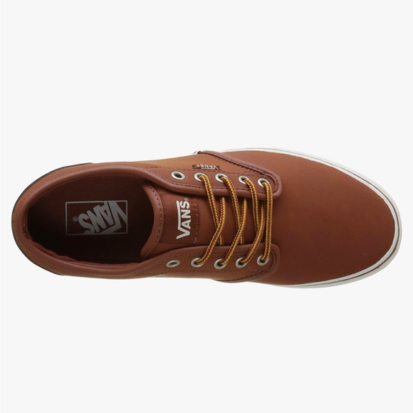 Vans Men’s Atwood Leather Trainers Sneakers Skate Shoes - Picture 4 of 16